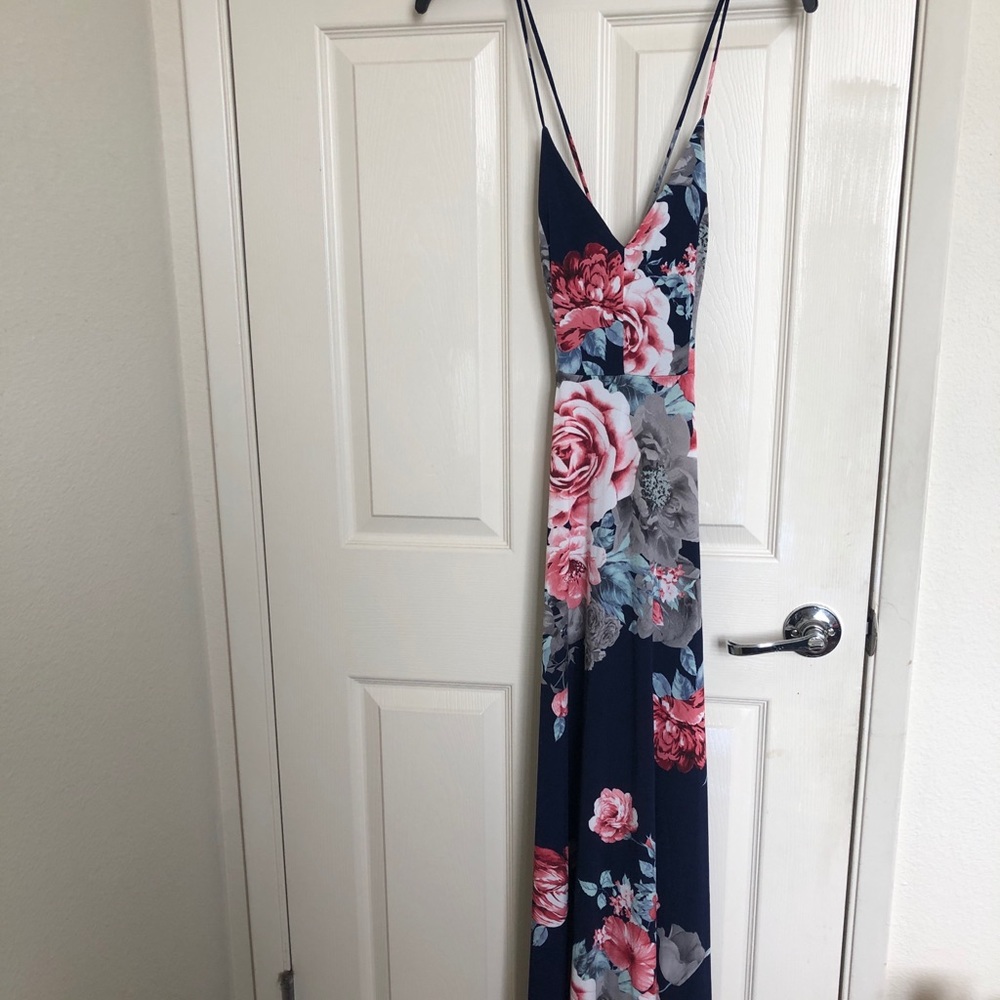 Floral maxi dress